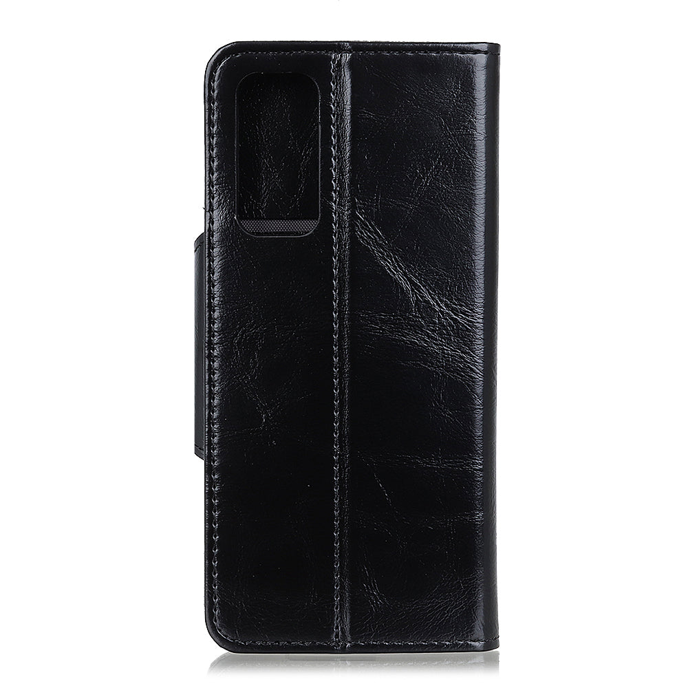 Leather with Wallet with Stand Cover for Samsung Galaxy S20 FE/S20 Fan Edition/S20 FE 5G/S20 Fan Edition 5G/S20 Lite/S20 Lite - Black