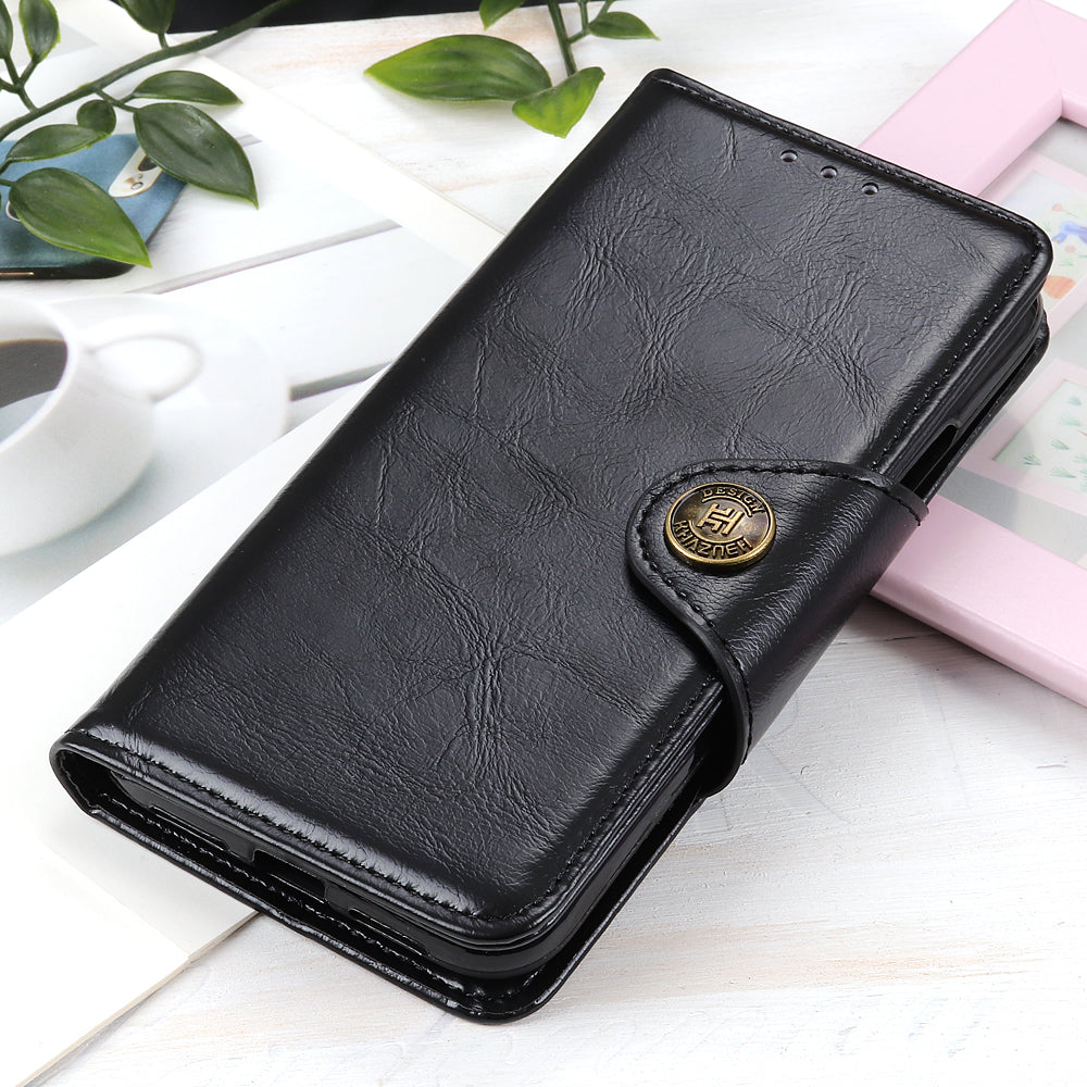 Leather with Wallet with Stand Cover for Samsung Galaxy S20 FE/S20 Fan Edition/S20 FE 5G/S20 Fan Edition 5G/S20 Lite/S20 Lite - Black