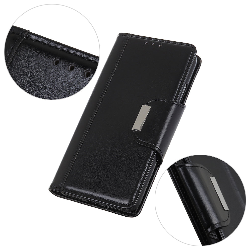 PU Leather Mobile Phone Case for Samsung Galaxy S20 FE/S20 Fan Edition/S20 FE 5G/S20 Fan Edition 5G/S20 Lite - Black