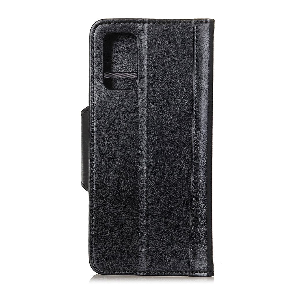 Cowhide Texture PU Leather Cover for Samsung Galaxy S20 FE/S20 Fan Edition/S20 FE 5G/S20 Fan Edition 5G/S20 Lite - Black