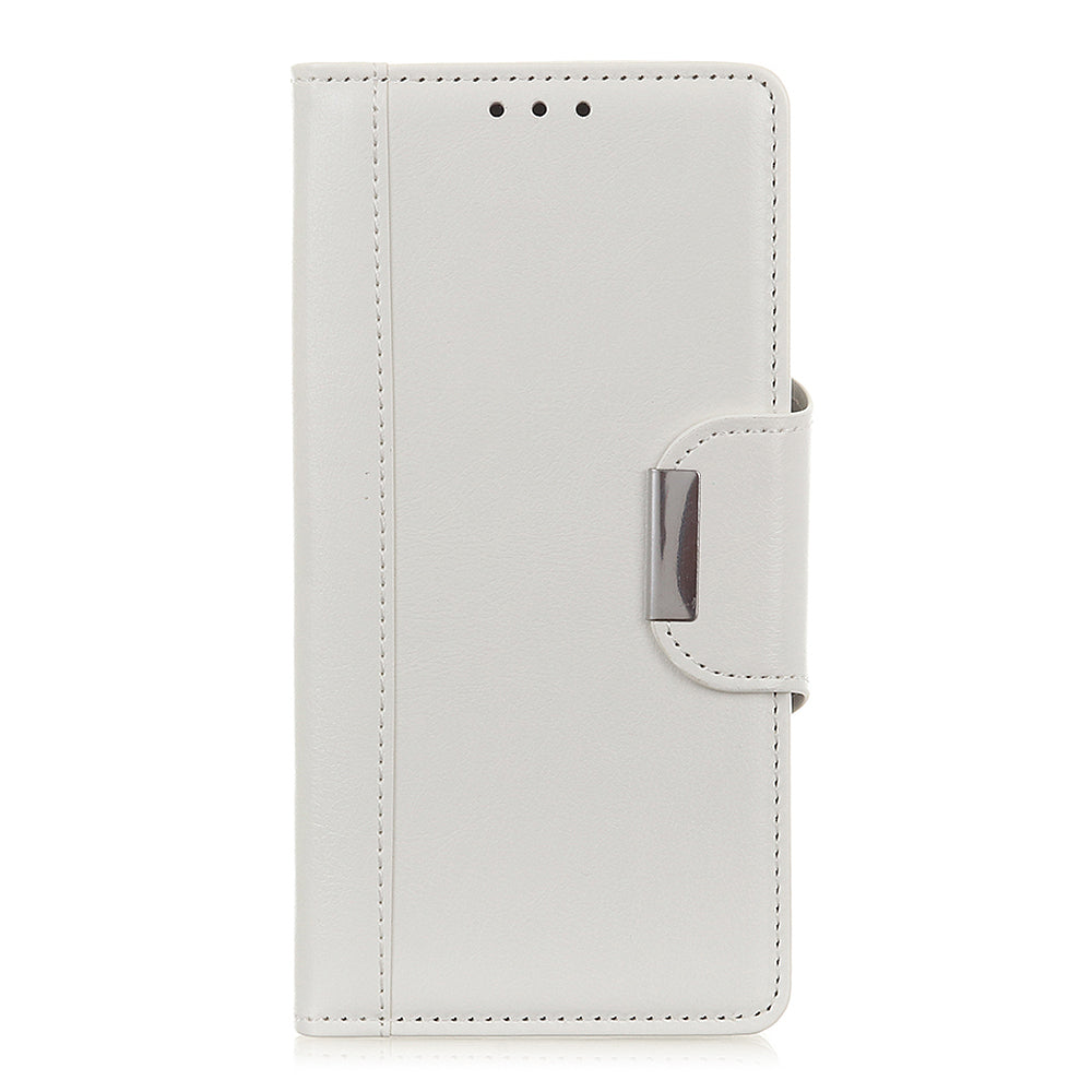 Cowhide Texture PU Leather Cover for Samsung Galaxy S20 FE/S20 Fan Edition/S20 FE 5G/S20 Fan Edition 5G/S20 Lite - White