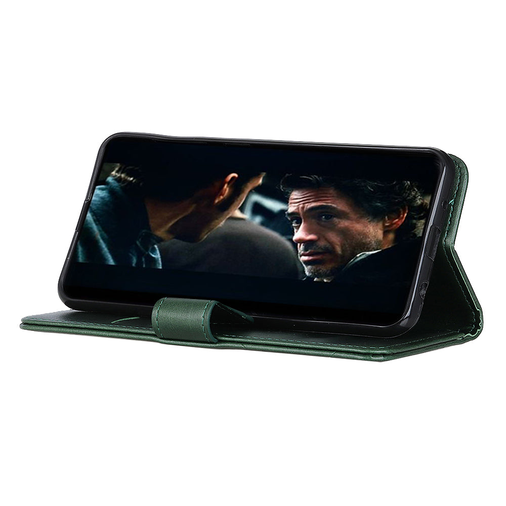 Leather with Stand Case with Card Slots Wallet for Samsung Galaxy S20 FE/S20 Fan Edition/S20 FE 5G/S20 Fan Edition 5G/S20 Lite - Green