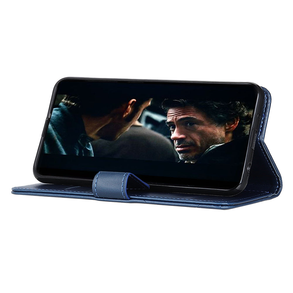 Leather with Stand Case with Card Slots Wallet for Samsung Galaxy S20 FE/S20 Fan Edition/S20 FE 5G/S20 Fan Edition 5G/S20 Lite - Blue