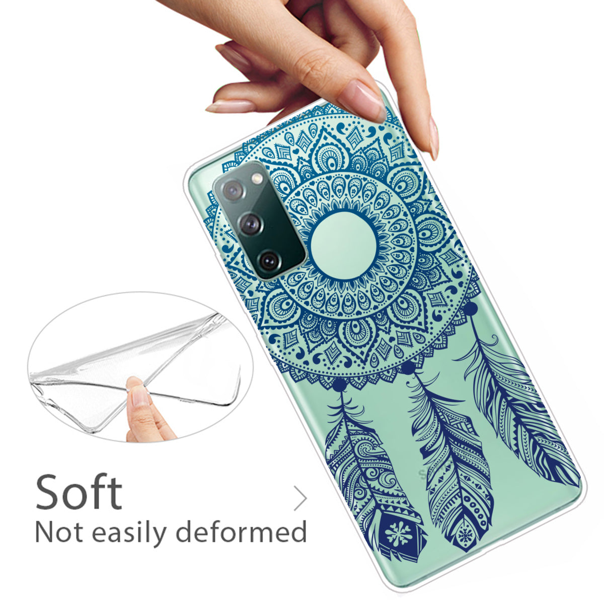 Printing Skin IMD TPU Cover for Samsung Galaxy S20 FE 4G/5G/S20 Lite/S20 FE 2022 - Dream Catcher