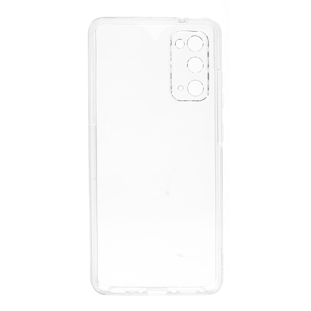 Hybrid PET + TPU + Acrylic Clear Full Coverage Shell for Samsung Galaxy S20 FE 4G/FE 5G/S20 Lite/S20 FE 2022