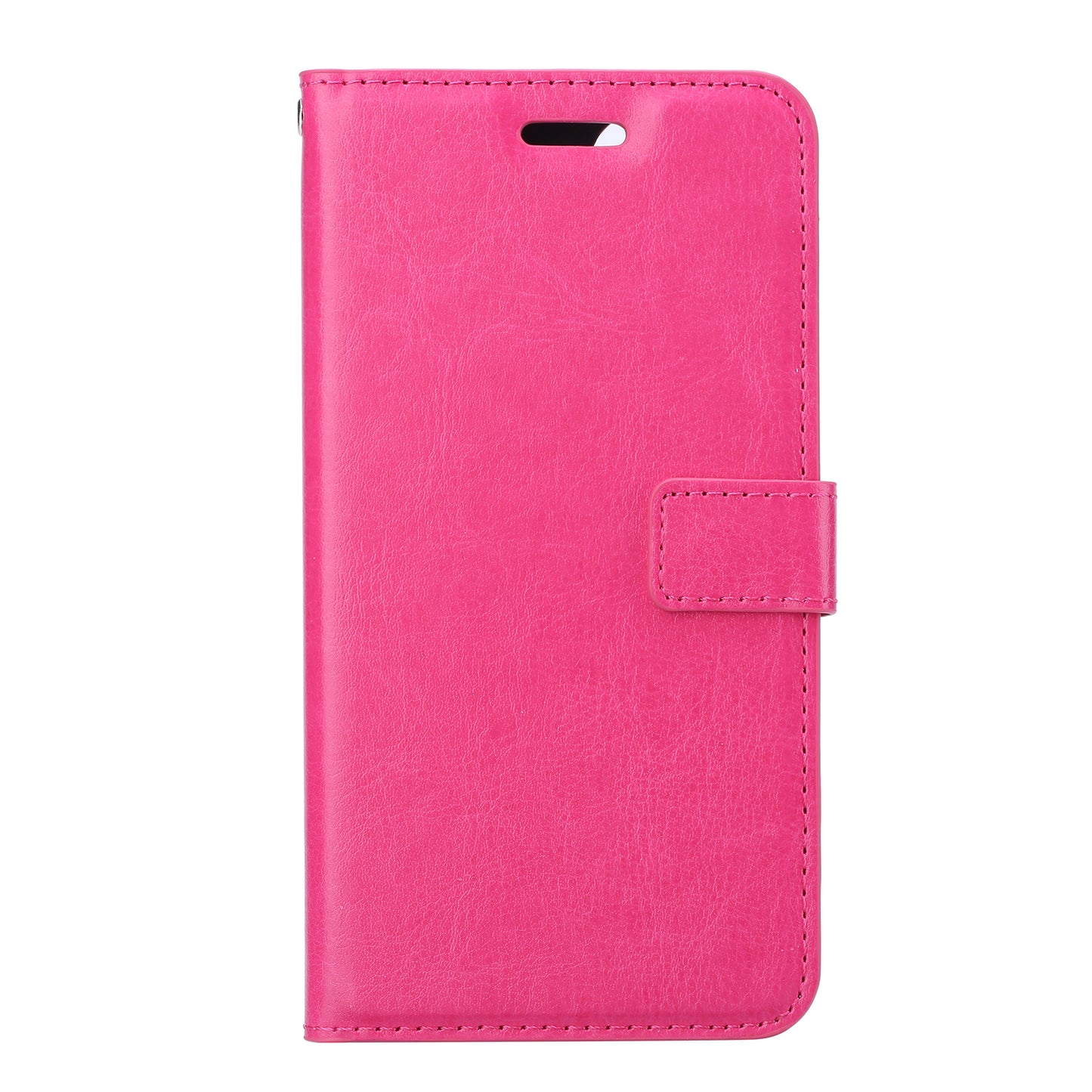Crazy Horse Skin Wallet Stand Flip Leather Protective Case for Samsung Galaxy S20 FE 4G/FE 5G/S20 Lite/S20 FE 2022 - Rose