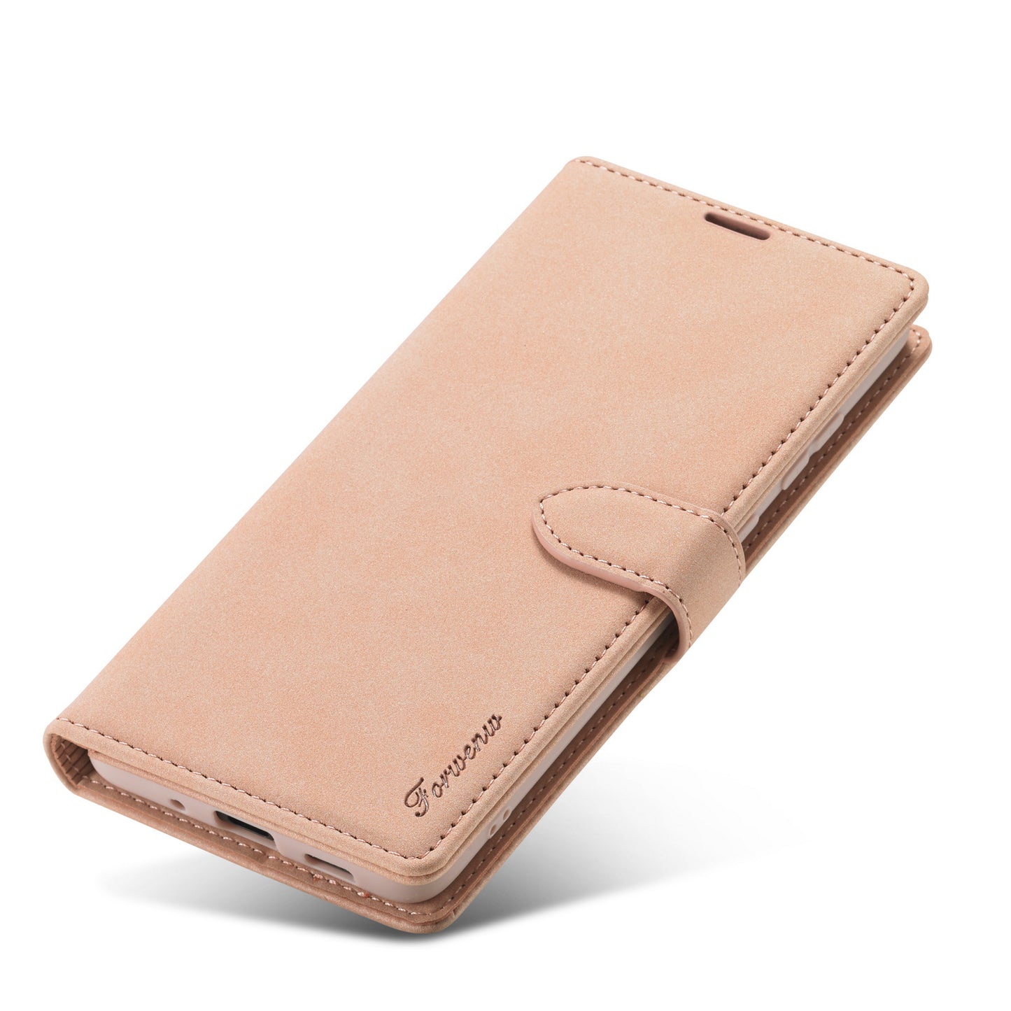 FORWENW F1 Series Case for Samsung Galaxy S20 FE/S20 Fan Edition/S20 FE 5G/S20 Fan Edition 5G/S20 Lite/S20 FE 2022 Leather Wallet Stand Cover - Pink