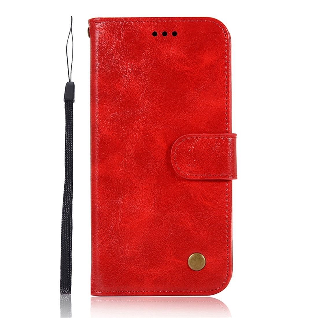 For Samsung Galaxy S20 FE/S20 Fan Edition/S20 FE 5G/S20 Fan Edition 5G/S20 Lite/S20 FE 2022 Wallet Stand Leather Vintage Style Cell Phone Cover Case - Red
