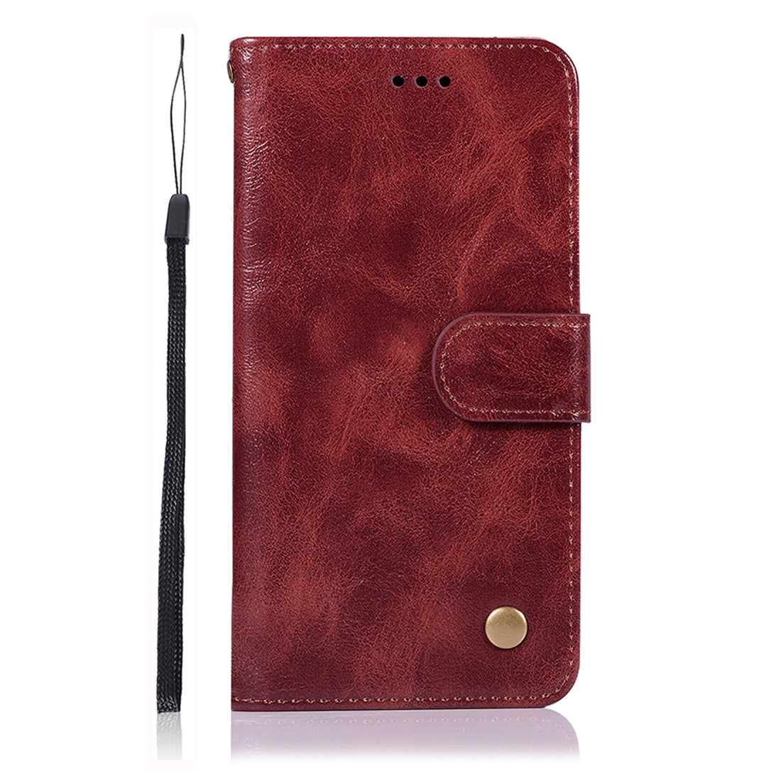 For Samsung Galaxy S20 FE/S20 Fan Edition/S20 FE 5G/S20 Fan Edition 5G/S20 Lite/S20 FE 2022 Wallet Stand Leather Vintage Style Cell Phone Cover Case - Wine Red