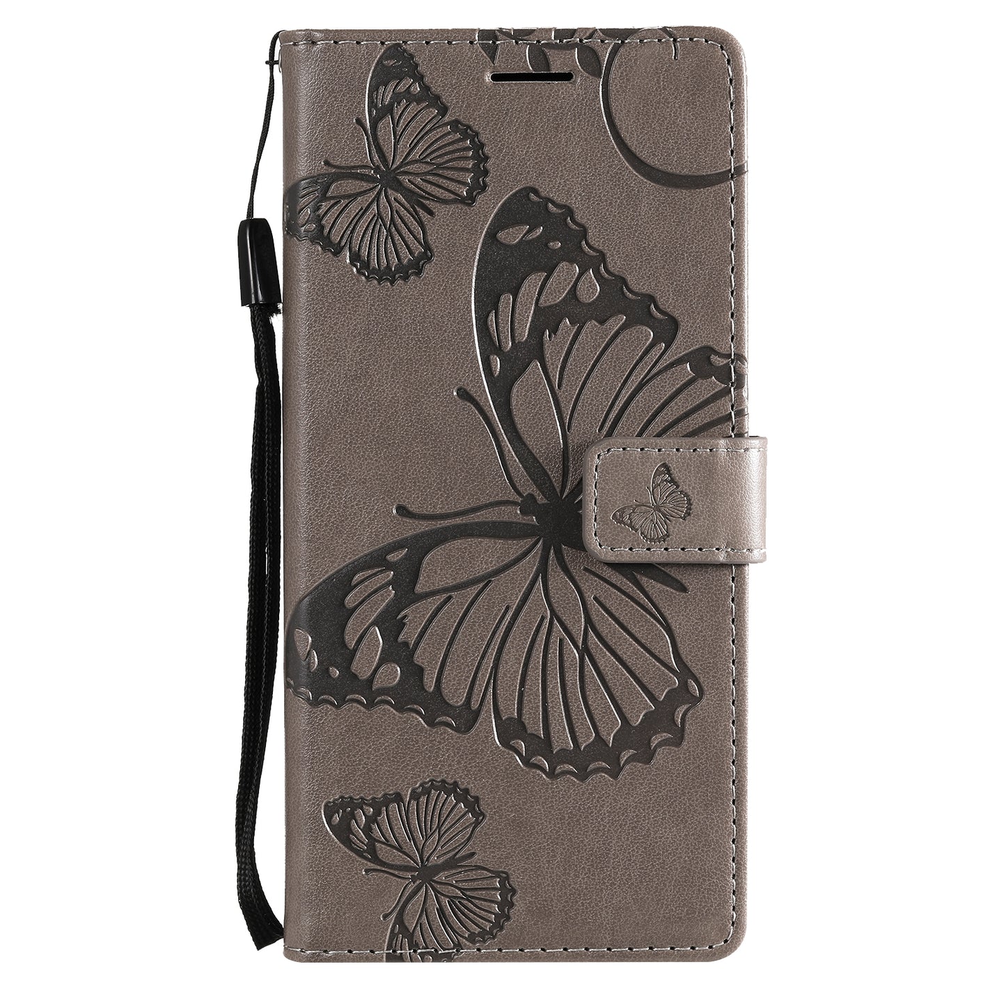 For Samsung Galaxy S20 FE/S20 Fan Edition/S20 FE 5G/S20 Fan Edition 5G/S20 Lite/S20 FE 2022 KT Imprinting Flower Series-2 Butterfly Pattern Imprinting Leather Wallet Phone Cover Case - Coffee