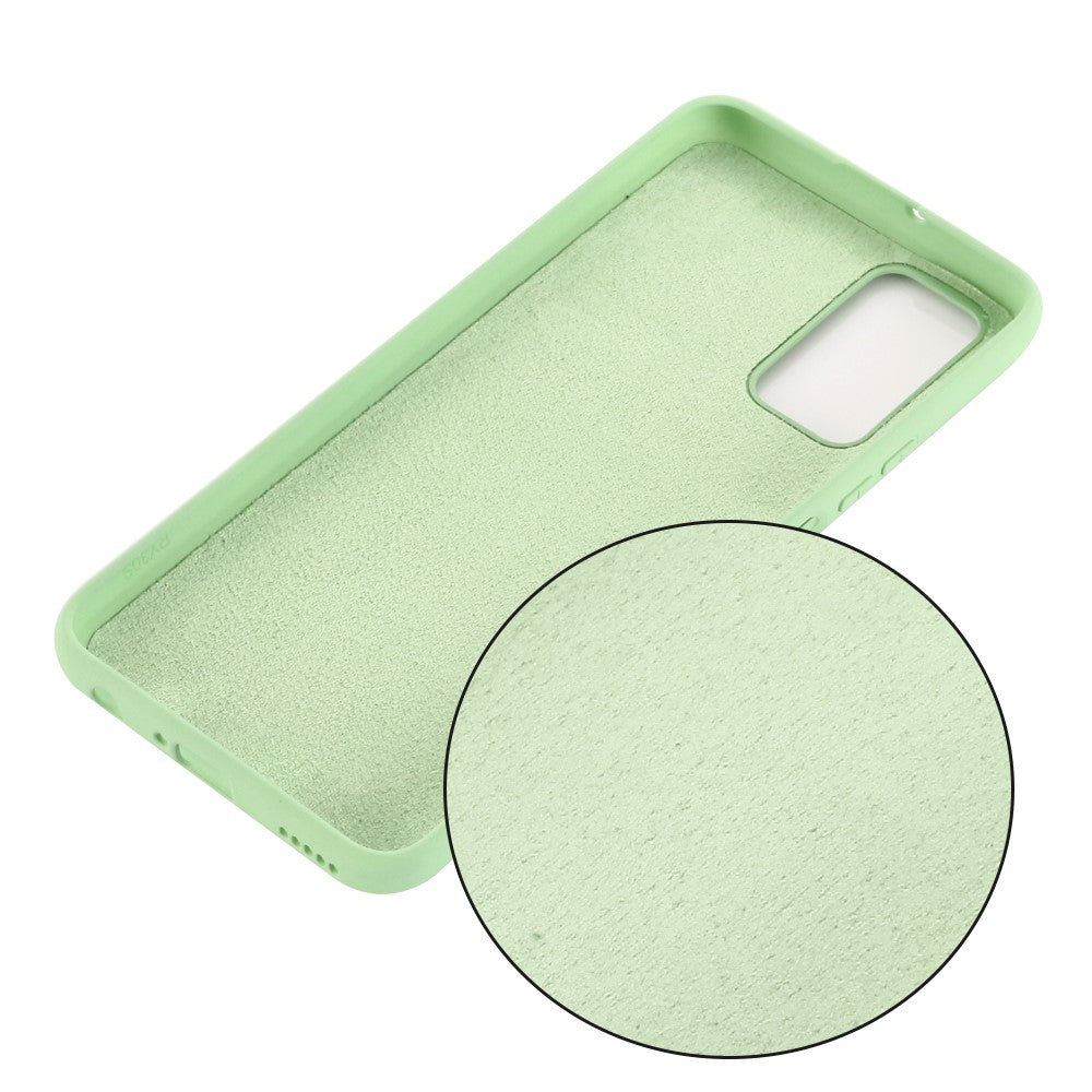 Liquid Silicone Phone Case for Samsung Galaxy M31s - Green