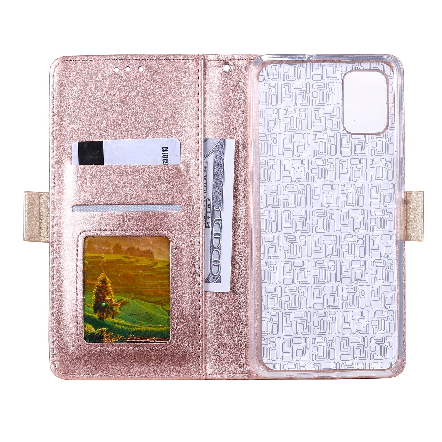 Lace Flower Skin Zipper Leather Cover for Samsung Galaxy S20 FE 4G/5G/2022/S20 Lite - Pink