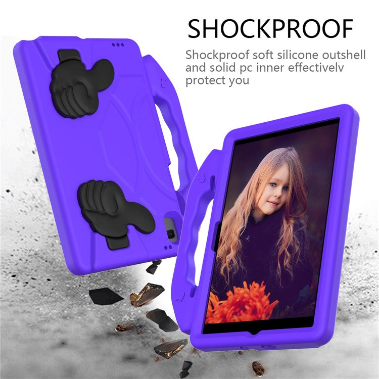 EVA Shell for Samsung Galaxy Tab A7 10.4 (2022) / (2020) / S6 Lite / S6 Lite 2022 / Huawei MatePad 10.4 (2020) / (2022) / Honor V6 - Purple
