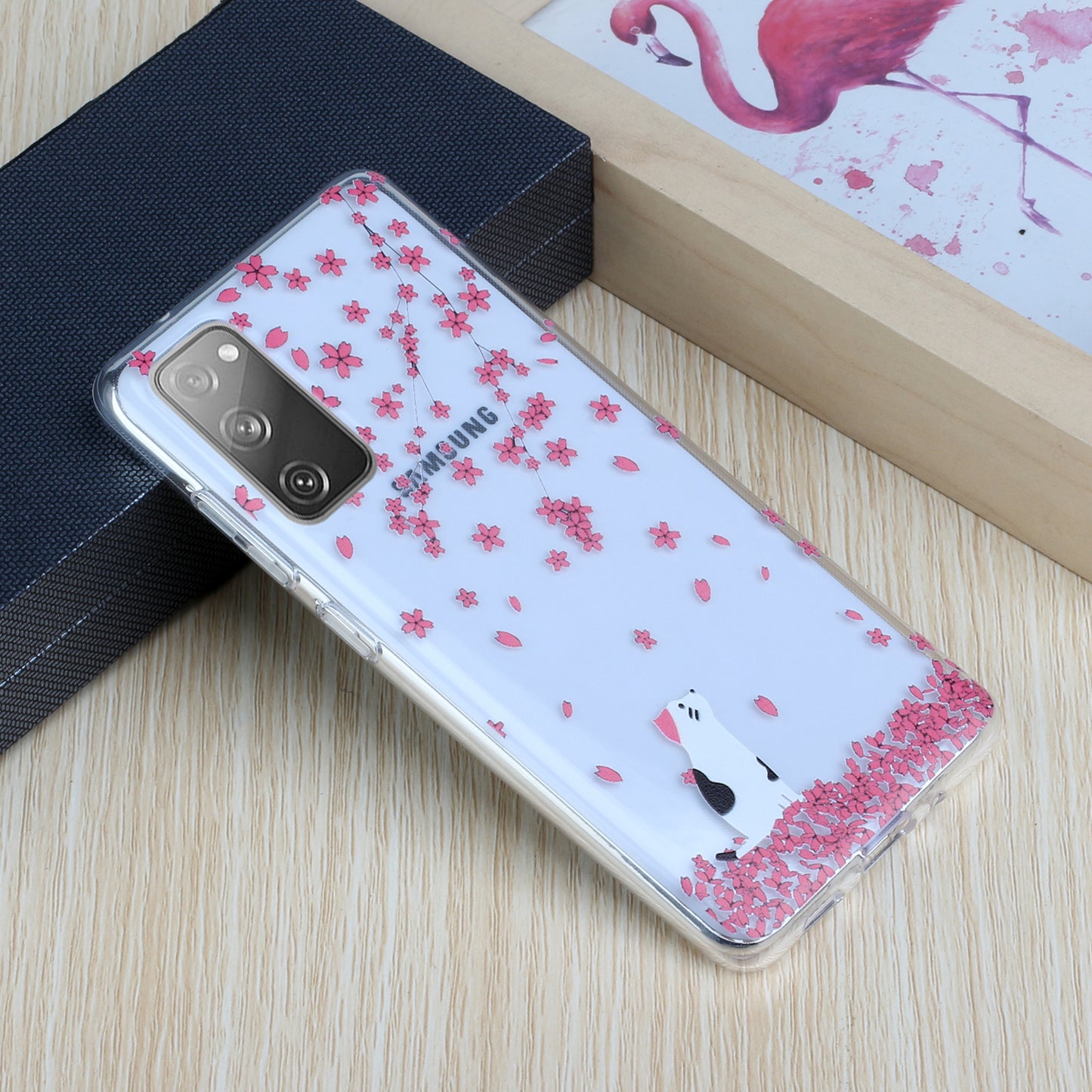 Patterned TPU Case for Samsung Galaxy S20 FE 4G/5G/2022/S20 Lite Cover - Vivid Flower
