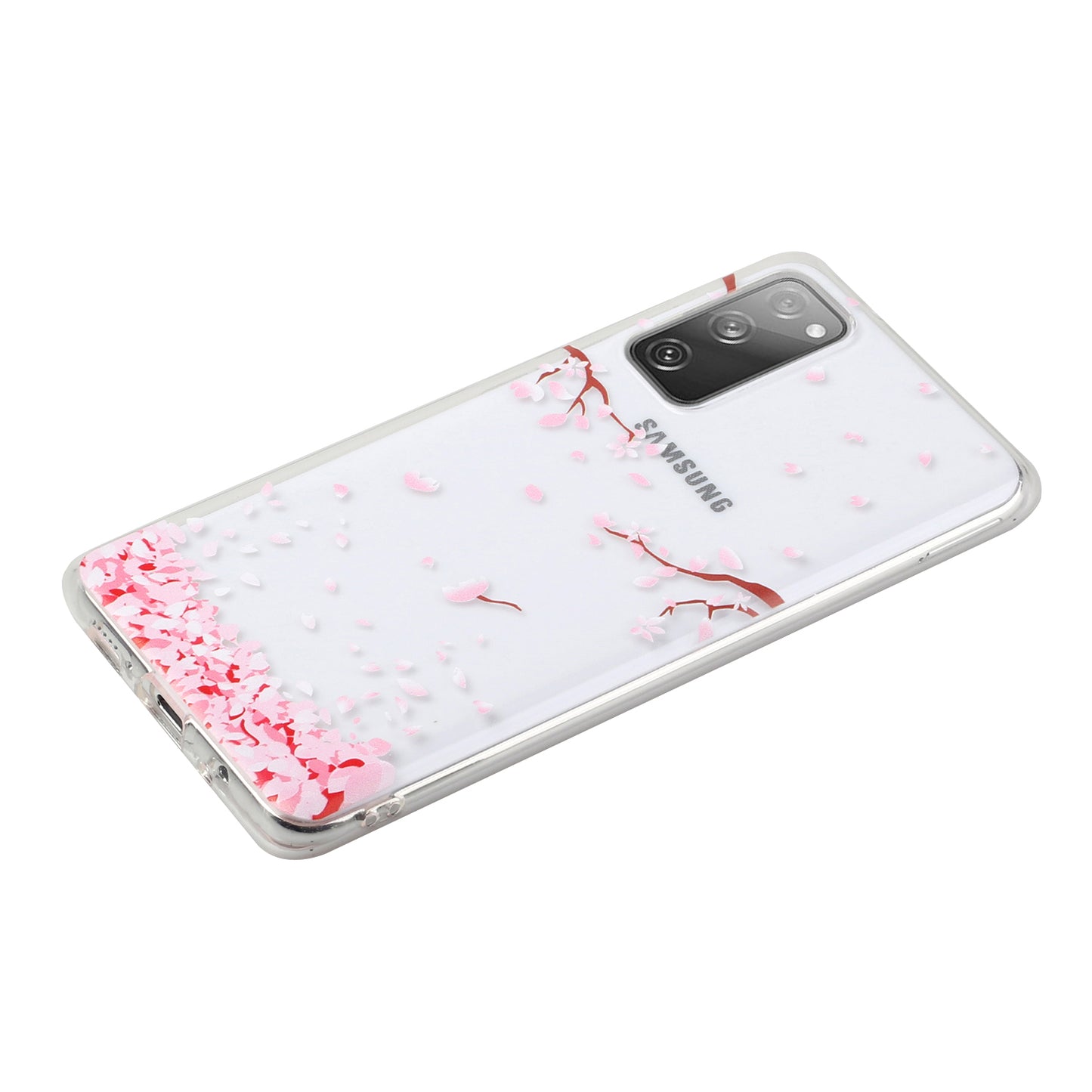 Patterned TPU Case for Samsung Galaxy S20 FE 4G/5G/2022/S20 Lite Cover - Beautiful Flowers