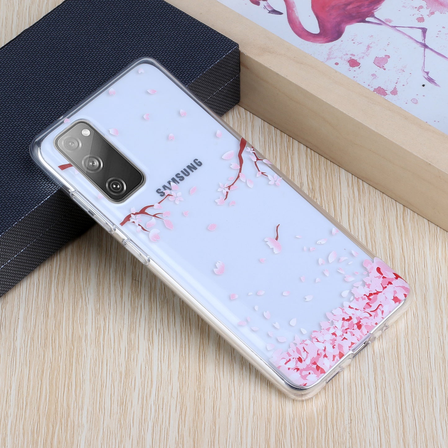 Patterned TPU Case for Samsung Galaxy S20 FE 4G/5G/2022/S20 Lite Cover - Beautiful Flowers
