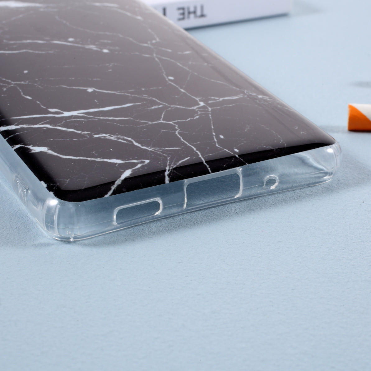 Glossy IMD Marble Pattern TPU Case for Samsung Galaxy S20 FE 4G/5G/2022/S20 Lite - Style A
