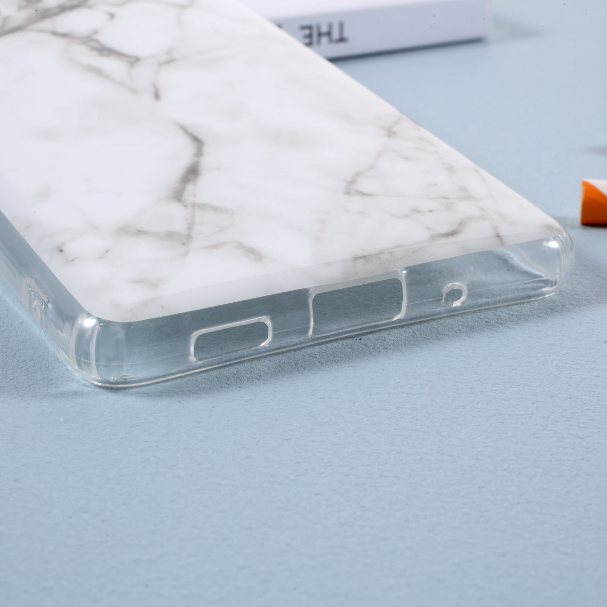 Glossy IMD Marble Pattern TPU Case for Samsung Galaxy S20 FE 4G/5G/2022/S20 Lite - Style D