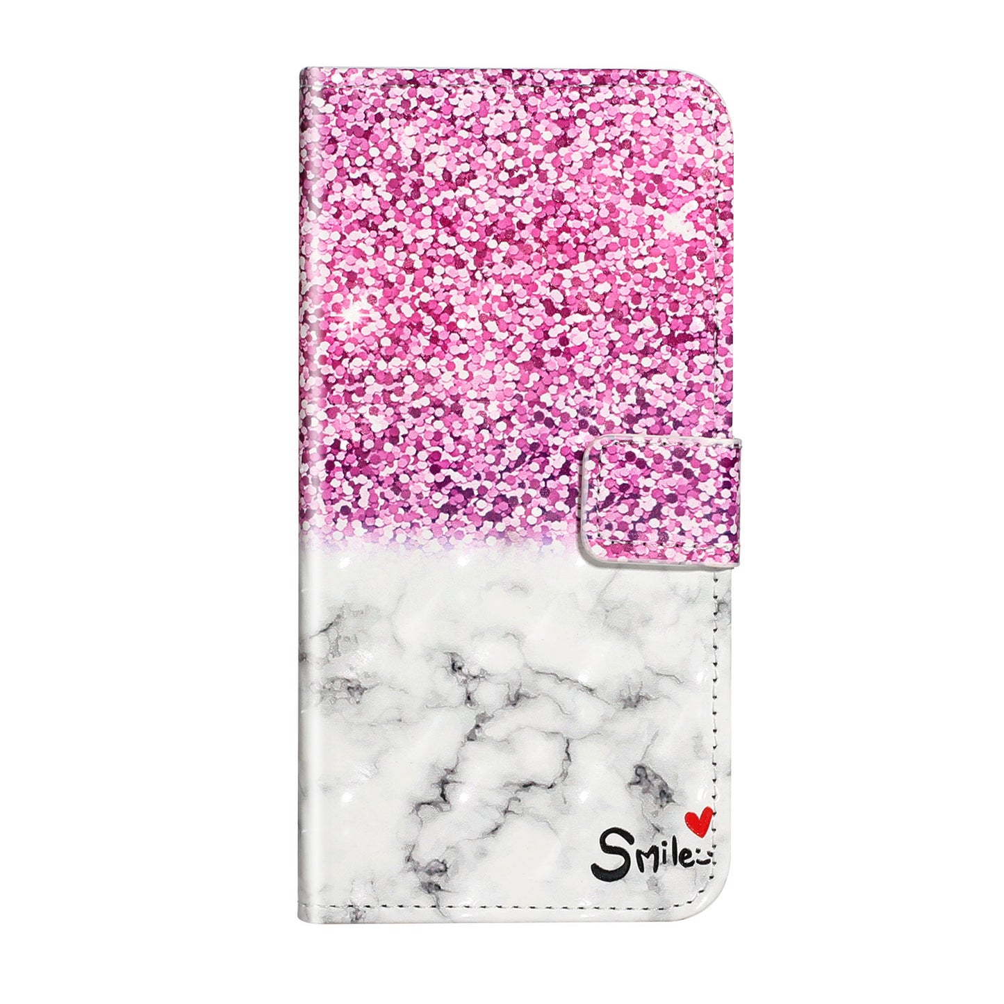 For Samsung Galaxy S20 FE 4G/5G/S20 Lite/S20 FE 2022 Light Spot Decor Pattern Printing Leather Case- Rose and White