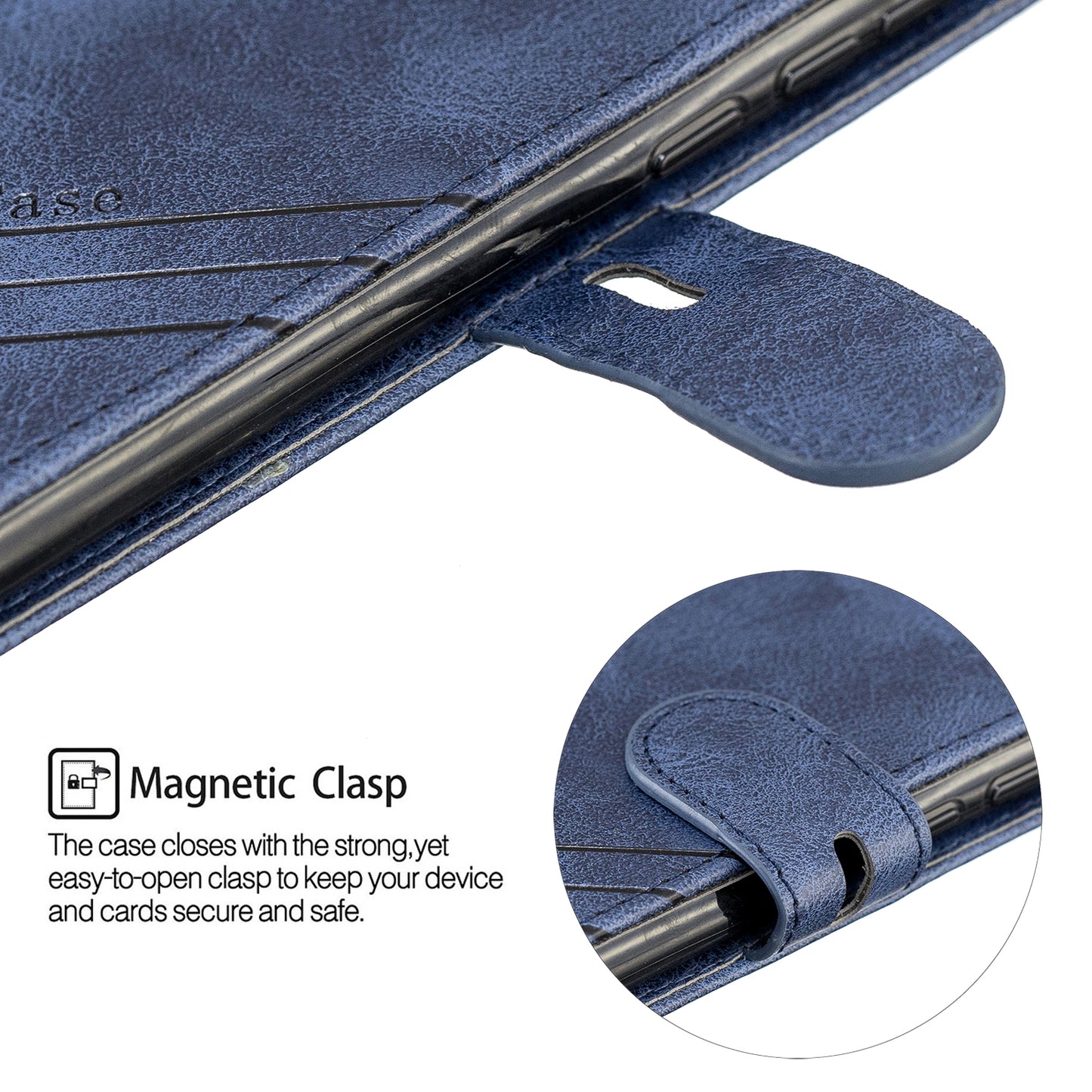 For Samsung Galaxy S20 FE 4G/5G/S20 Lite/S20 FE 2022 Classic Wallet Leather Stand Phone Protective Cover - Blue
