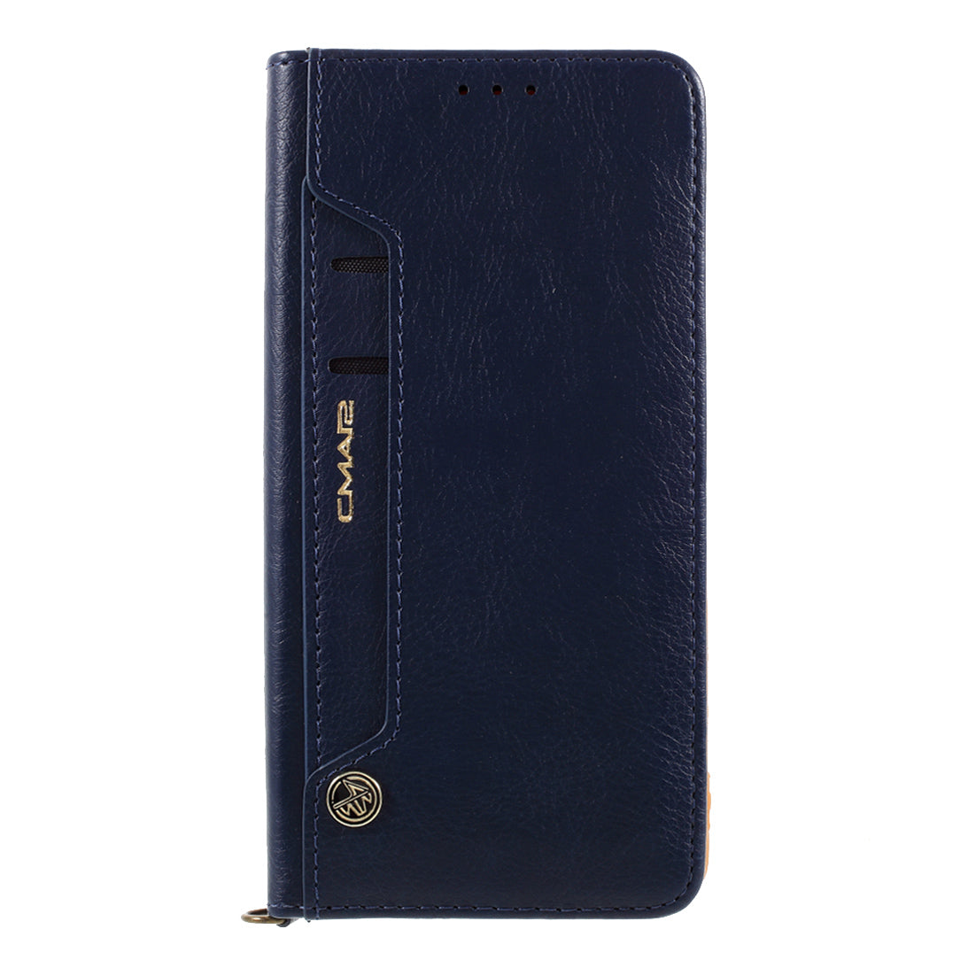 CMAI2 for Samsung Galaxy S20 FE 4G/5G/S20 Lite/S20 FE 2022 Auto-absorbed Folio PU Leather Cover with Card Slots - Blue