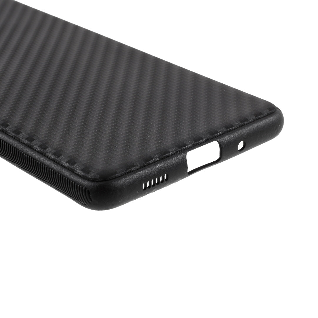 For Samsung Galaxy S20 FE 4G/5G/S20 Lite/S20 FE 2022 Carbon Fiber Texture TPU Case Shell