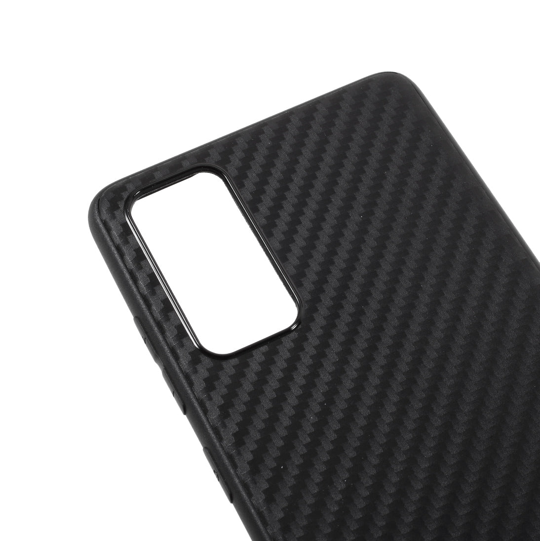 For Samsung Galaxy S20 FE 4G/5G/S20 Lite/S20 FE 2022 Carbon Fiber Texture TPU Case Shell