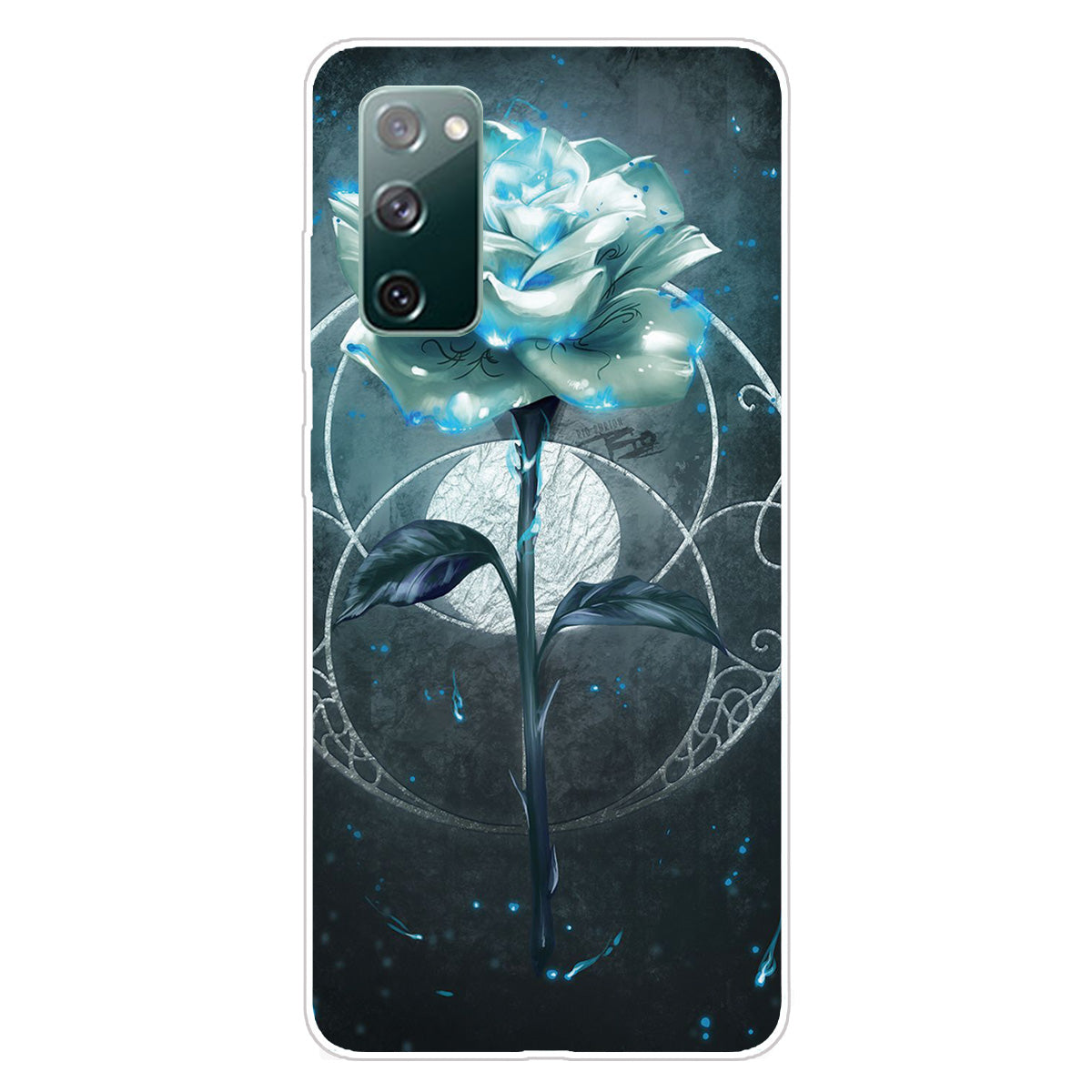 Pattern Printing Flexible TPU Phone Case for Samsung Galaxy S20 FE 4G/FE 5G/S20 Lite/S20 FE 2022 - Beautiful Flower
