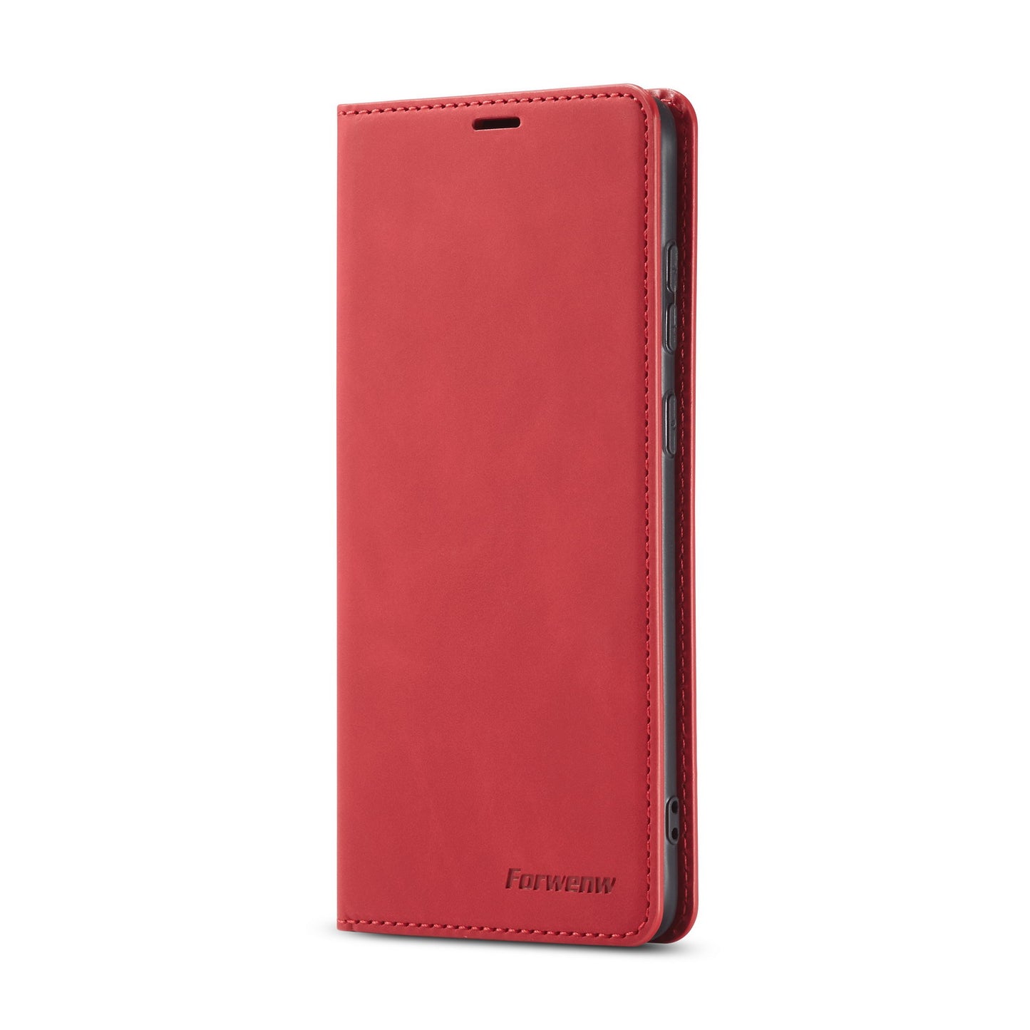FORWENW Fantasy Series Skin Feeling Leather Case for Samsung Galaxy S20 FE 4G/FE 5G/S20 Lite/S20 FE 2022 - Red