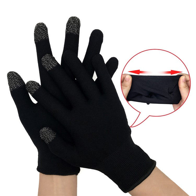 A Pair of Touch Screen Warmth Gloves Outdoor Non-slip Non-sweat Gloves