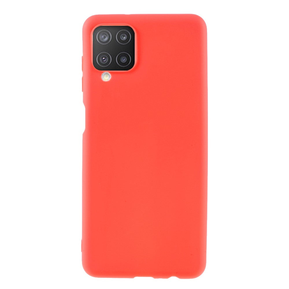 Double-Sided Matte TPU Phone Protective Case Cover Shell for Samsung Galaxy M12 - Rose