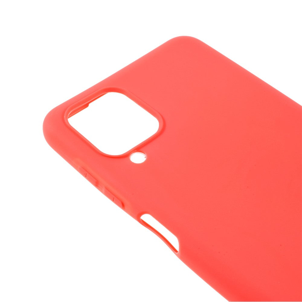 Double-Sided Matte TPU Phone Protective Case Cover Shell for Samsung Galaxy M12 - Rose