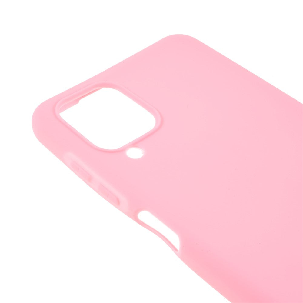 Double-Sided Matte TPU Phone Protective Case Cover Shell for Samsung Galaxy M12 - Pink