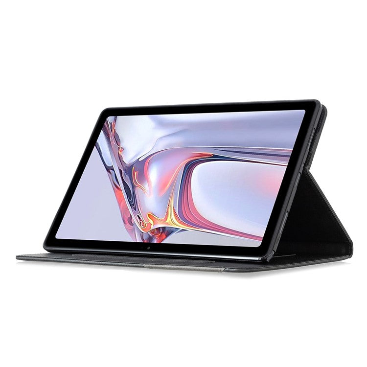 Geometric Pattern Design Leather Tablet Case Protector for Samsung Galaxy Tab A7 10.4 (2020) / (2022) / T505 / T500 - Black