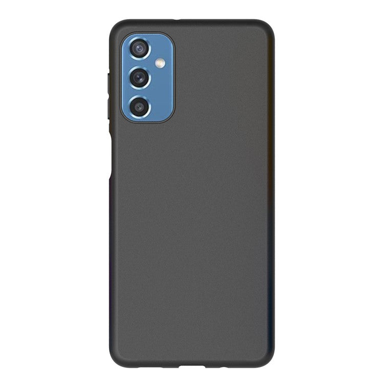 10Pcs/Pack Double-sided Matte Finish Flexible TPU Protective Phone Back Cover Case for Samsung Galaxy M52 5G - Black