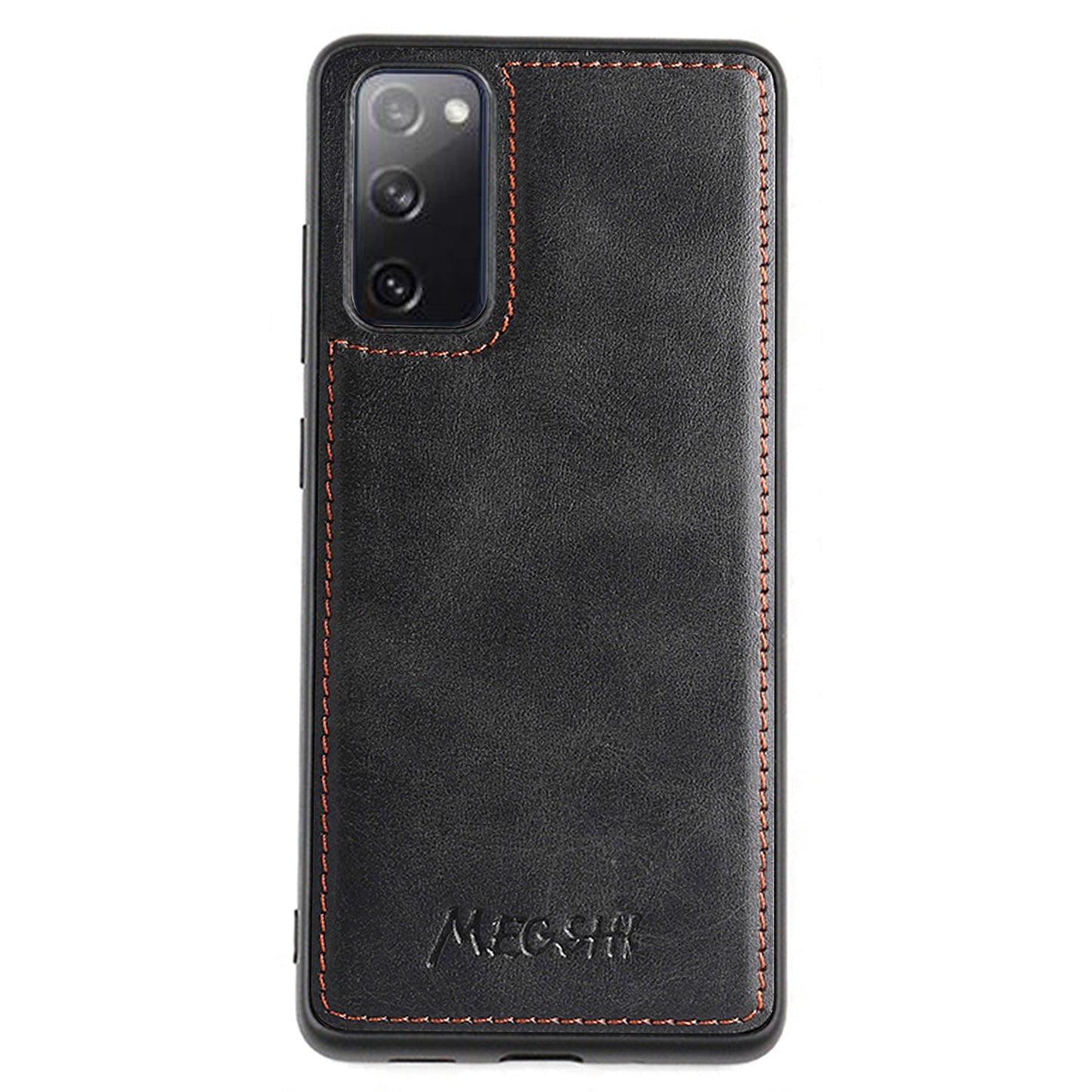 MEGSHI 020 Series Scratch-resistant Magnetic Detachable Design Shockproof PU Leather TPU Wallet Cover Shoulder Bag for Samsung Galaxy S20 FE 2022/S20 FE/S20 FE 5G/S20 Lite - Black