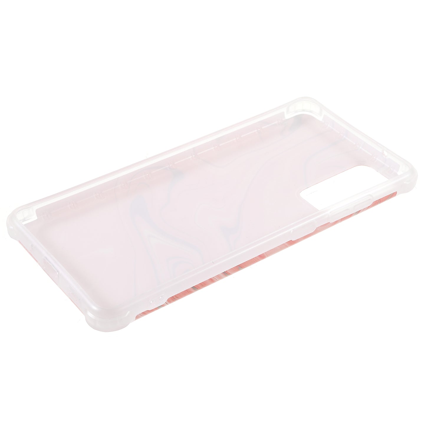 Laser Marble IMD TPU + PC Fall Protection Mobile Phone Case Cover for Samsung Galaxy S20 FE 2022/S20 FE/S20 FE 5G/S20 Lite - CF3