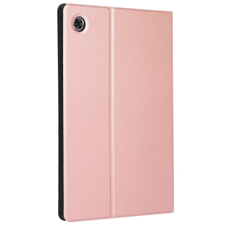 Shockproof Case for Samsung Galaxy Tab A8 10.5 (2021) PU Leather TPU Stand Case Full Protection Tablet Cover - Rose Gold