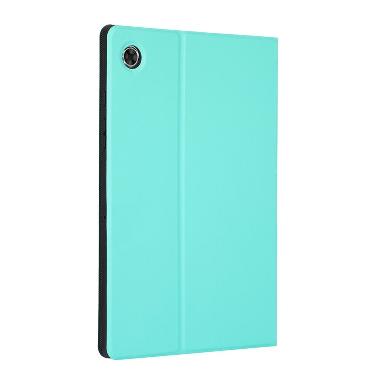 For Samsung Galaxy Tab A8 10.5 (2021) / A8 10.5 (2022) Anti-fall Folio Flip PU Leather Tablet Protective Case Cover with Stand - Light Green