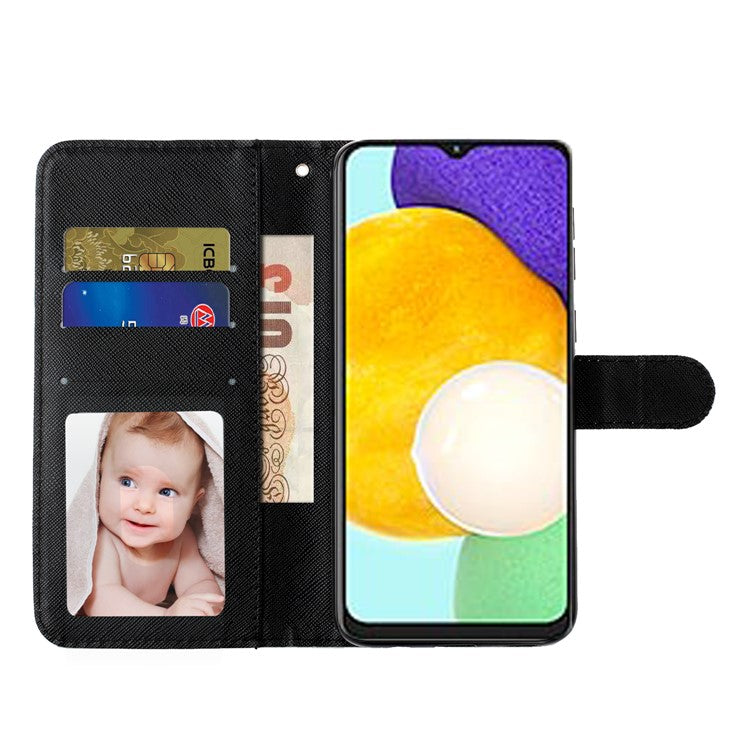 Pattern Printing Fully Wrapped Folio Flip Leather Wallet Phone Case Cover with Stand for Samsung Galaxy A53 5G - Dog