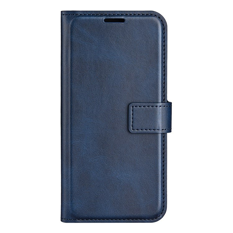 For Samsung Galaxy M23 5G/F23 5G Anti-slip Textured PU Leather Cover Stand Feature Magnetic Closure Shockproof Flip Wallet Case - Blue