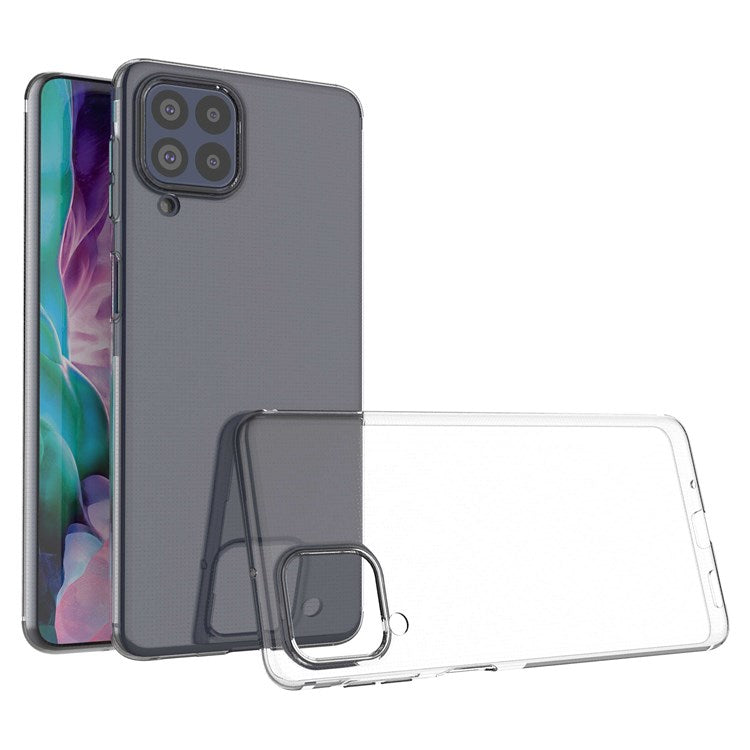 For Samsung Galaxy M53 5G Ultra Slim Transparent Phone Case Anti-Scratch Protective Cover