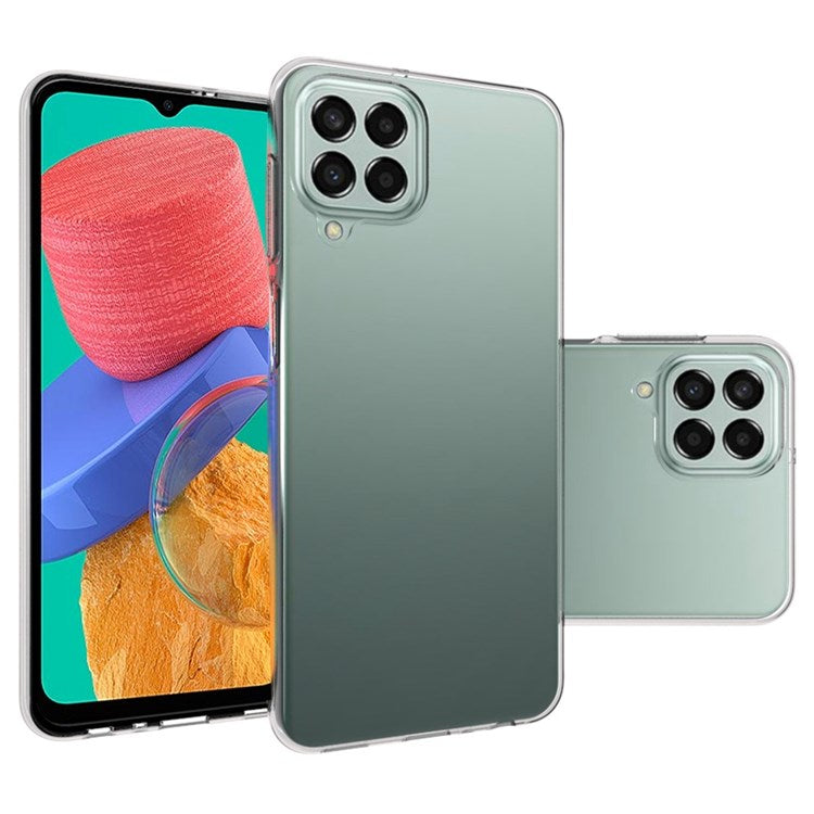 10Pcs/Pack Mobile Phone Cover for Samsung Galaxy M33 5G (Global Version),Anti-scratch HD Clear TPU Inner Watermark-Free Protection Phone Case