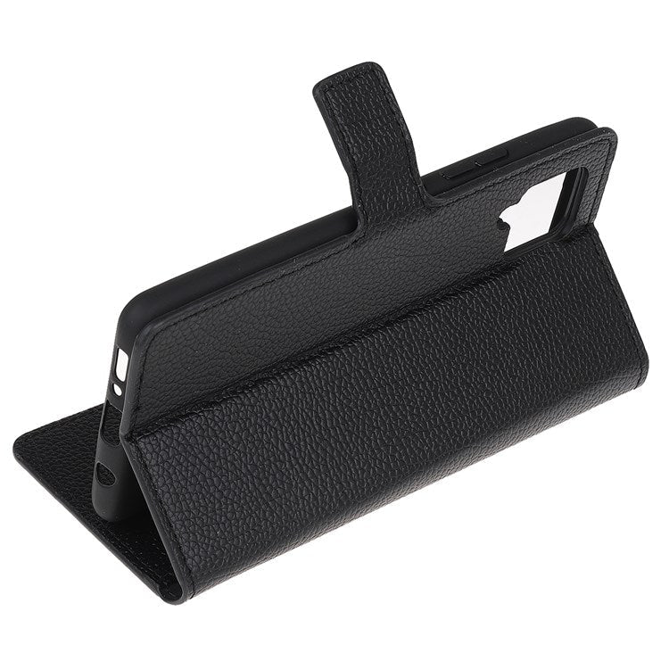 For Samsung Galaxy M53 5G Litchi Texture Wallet Case Shockproof PU Leather Stand Phone Cover