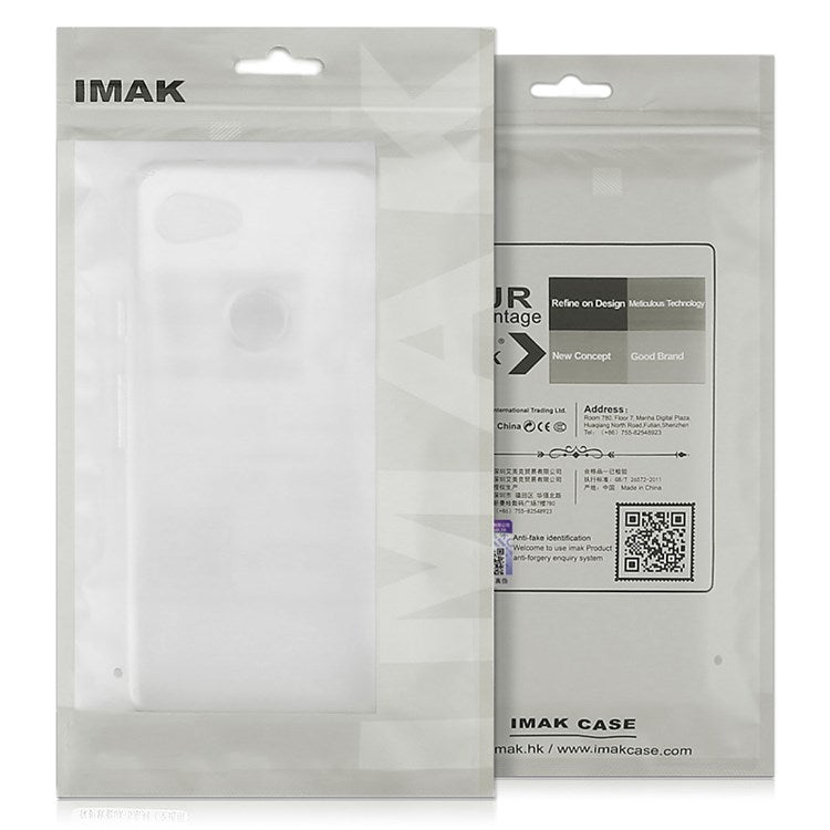 IMAK UX-5 Series Smartphone Case for Samsung Galaxy M33 5G (Globa) Soft Transparent TPU Cell Phone Shell Cover
