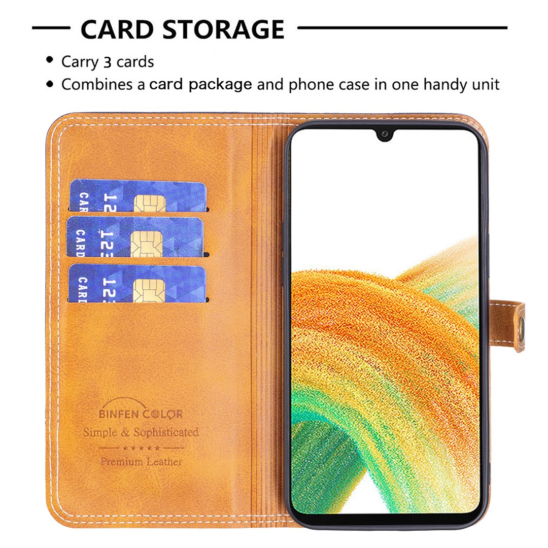 BINFEN COLOR BF Leather Series-8 for Samsung Galaxy S20 Ultra 12 Style Double Stitching Lines Splicing Leather Phone Case Card Holder Stand Anti-wear Cover - Black