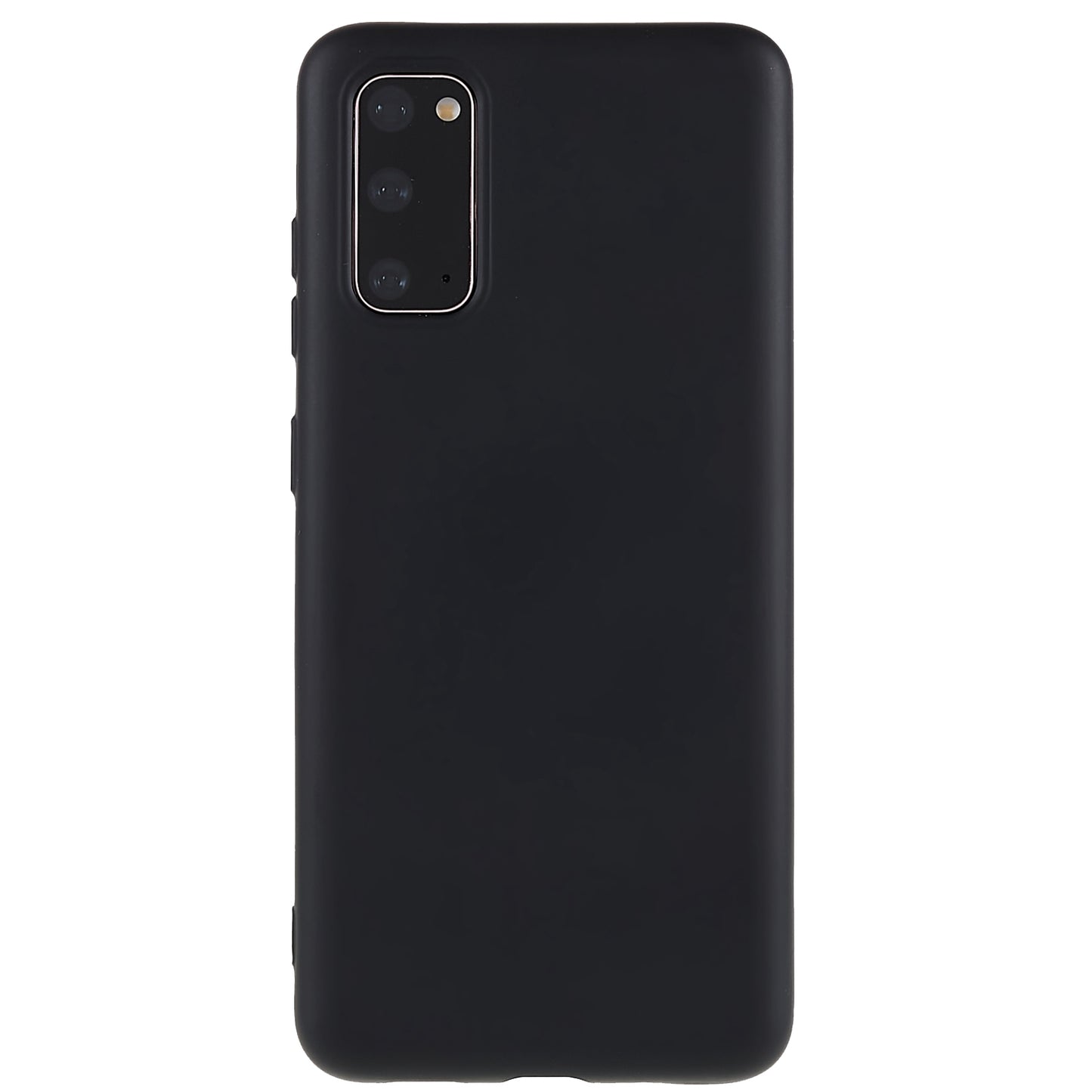 Liquid Series for Samsung Galaxy S20 4G / 5G Magnetic Case Liquid Silicone Soft TPU Scratch Resistant Cover - Black