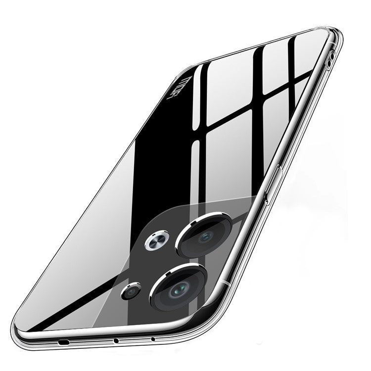 MOFI Back Shell for Oppo Reno9 Pro+ 5G, Shock-absorbing TPU Phone Case High Transparency Protective Cover