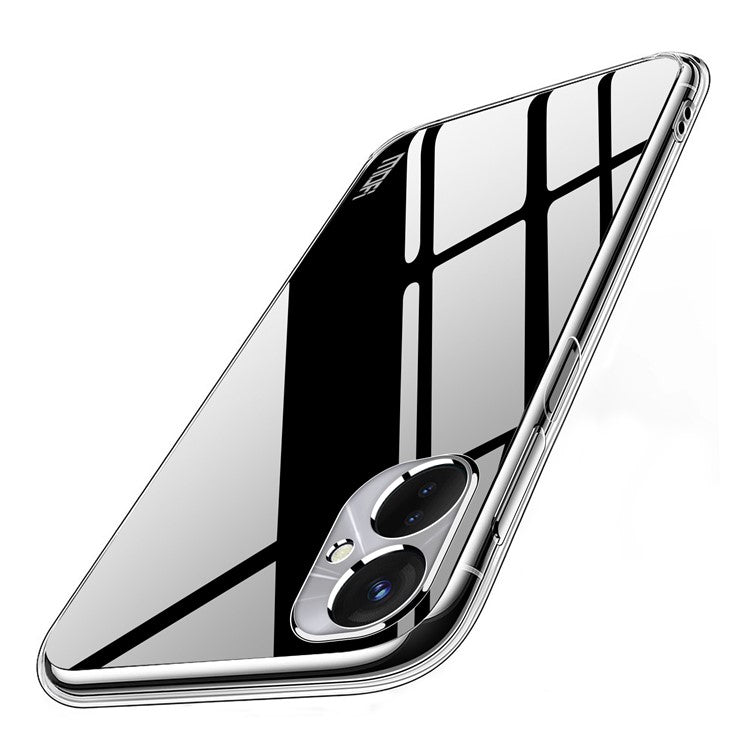 MOFI Shockproof TPU Phone Case for TECNO Spark 9 Pro 4G , Transparent Cellphone Back Protector Cover
