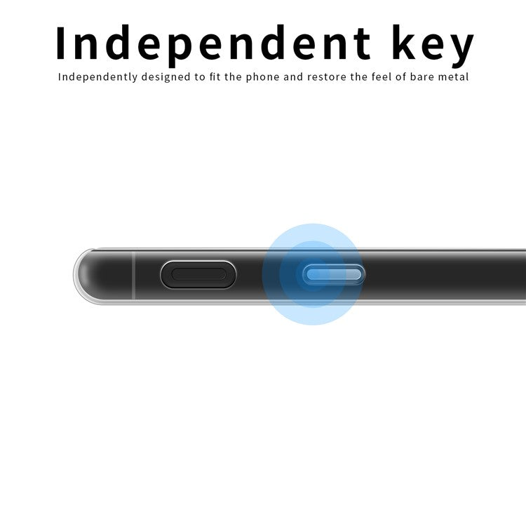 MOFI for OnePlus 11R 5G / Ace 2 5G Transparent Phone Case Flexible TPU Drop-proof Cell Phone Cover